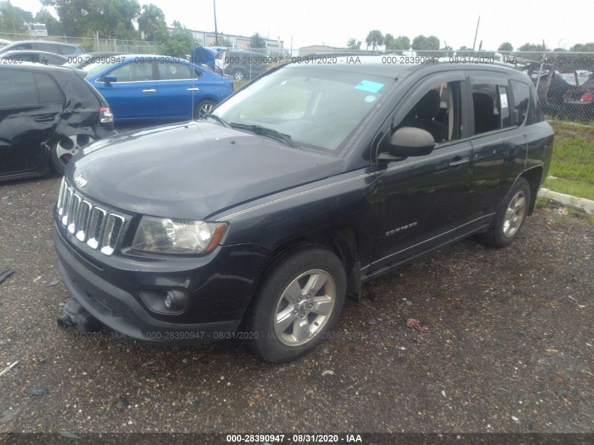 2014 JEEP COMPASS SPORT 1C4NJCBAXED715328
