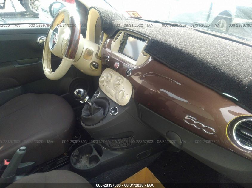 2013 FIAT 500 POP 3C3CFFAR9DT703606