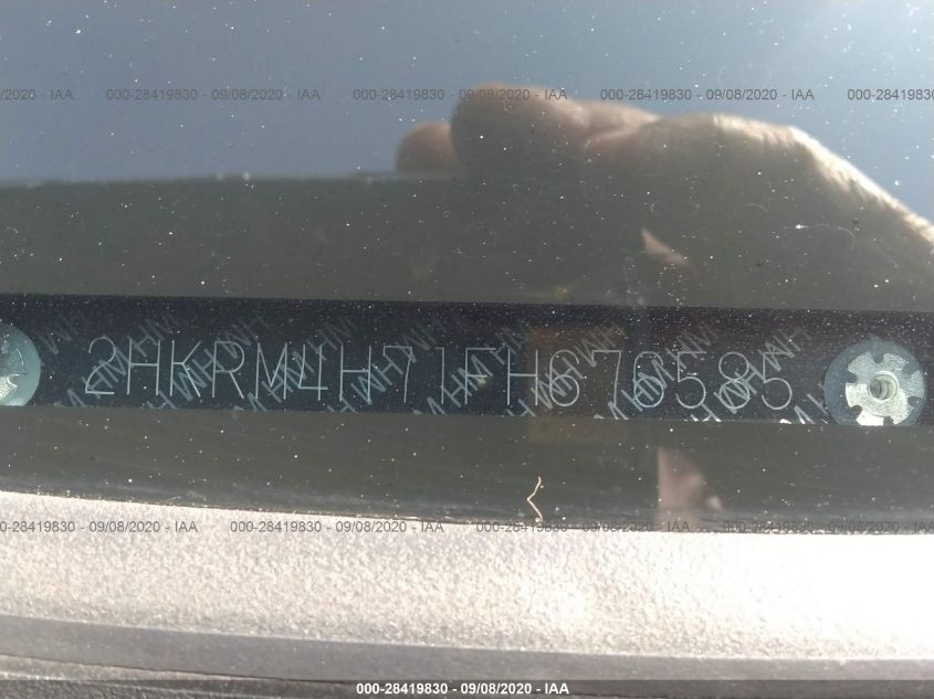 2015 HONDA CR-V EX-L 2HKRM4H71FH676585