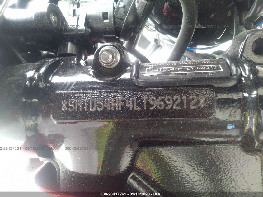2020 TRIUMPH MOTORCYCLE SPEED TWIN SMTD54HF4LT969212