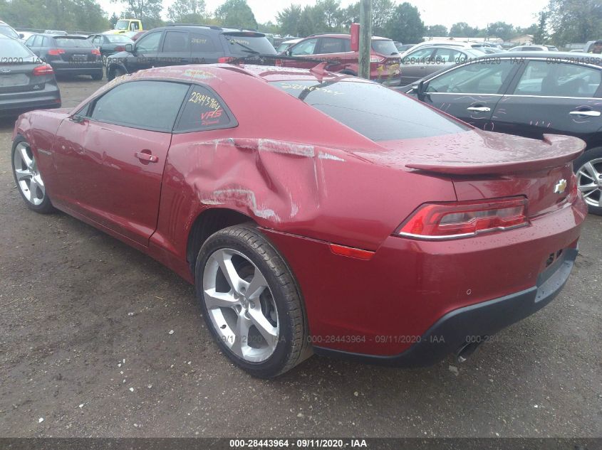 2015 CHEVROLET CAMARO LT 2G1FF1E33F9179644