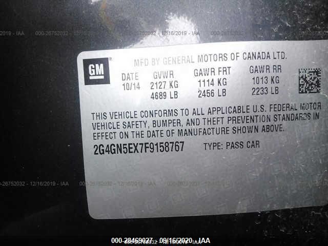 2015 BUICK REGAL PREMIUM I 2G4GN5EX7F9158767