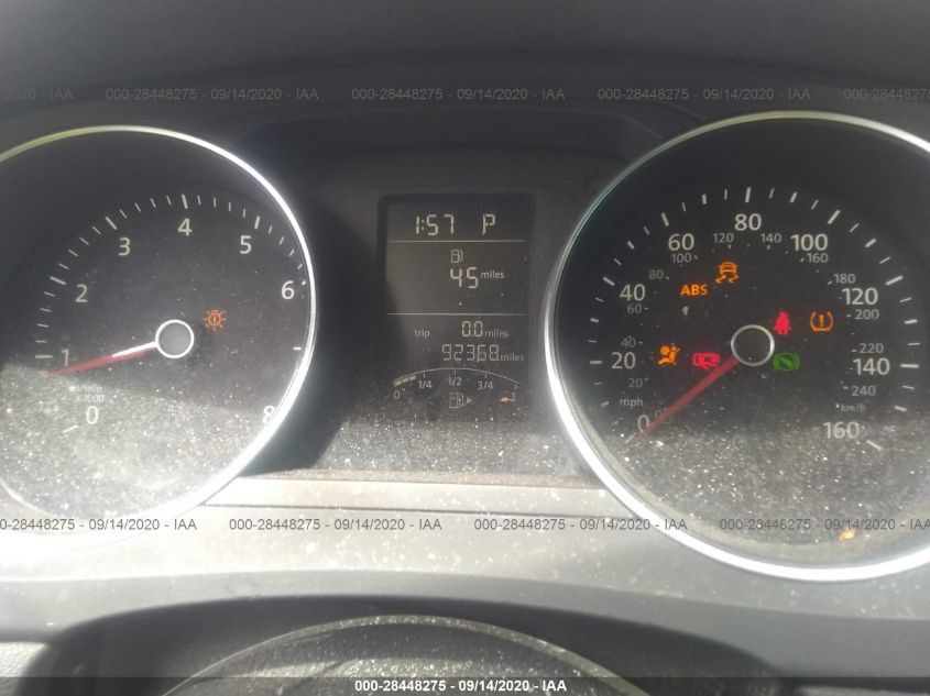 2015 VOLKSWAGEN JETTA SEDAN 2.0L S 3VW2K7AJ0FM344966