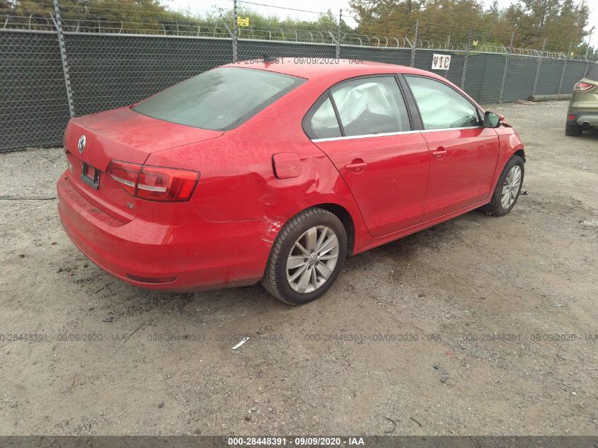 2015 VOLKSWAGEN JETTA SEDAN 1.8T SE W/CONNECTIVITY 3VWD17AJ8FM339235