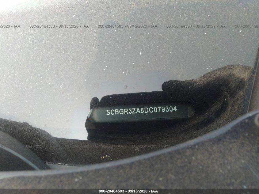 2013 BENTLEY CONTINENTAL GT SCBGR3ZA5DC079304
