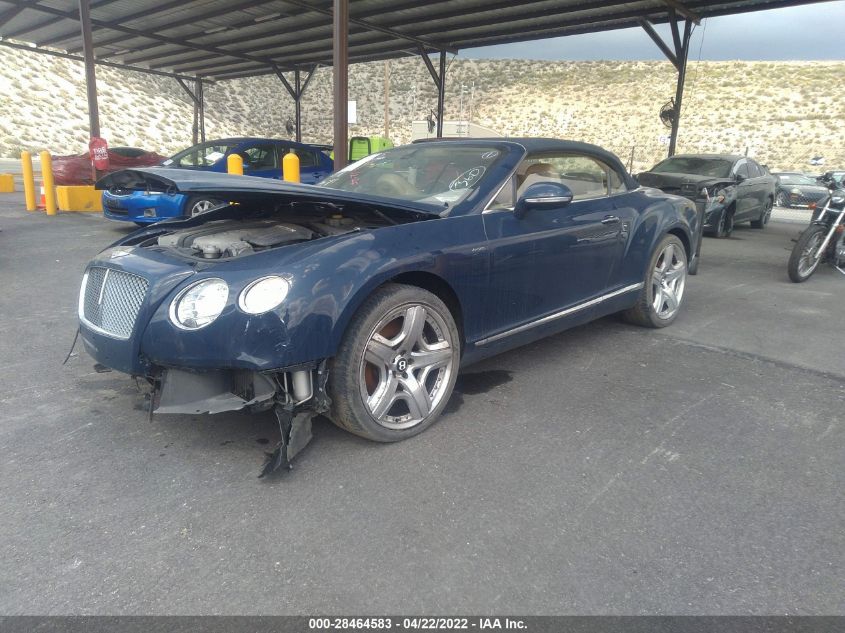 2013 BENTLEY CONTINENTAL GT SCBGR3ZA5DC079304