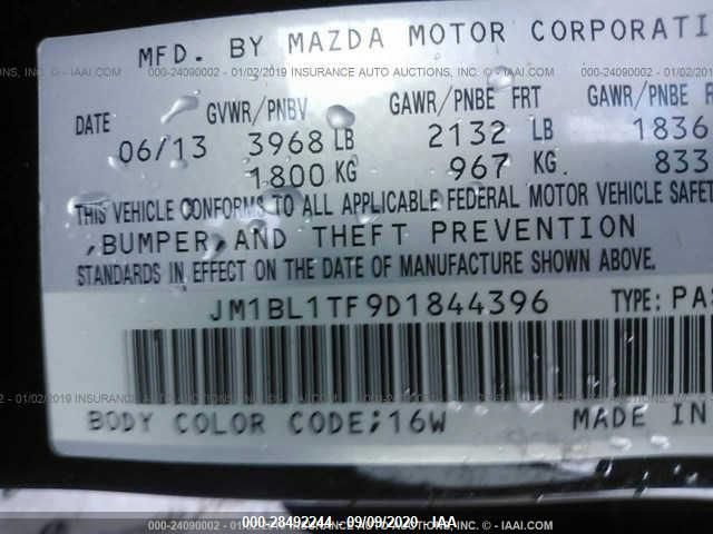2013 MAZDA MAZDA3 I SV JM1BL1TF9D1844396