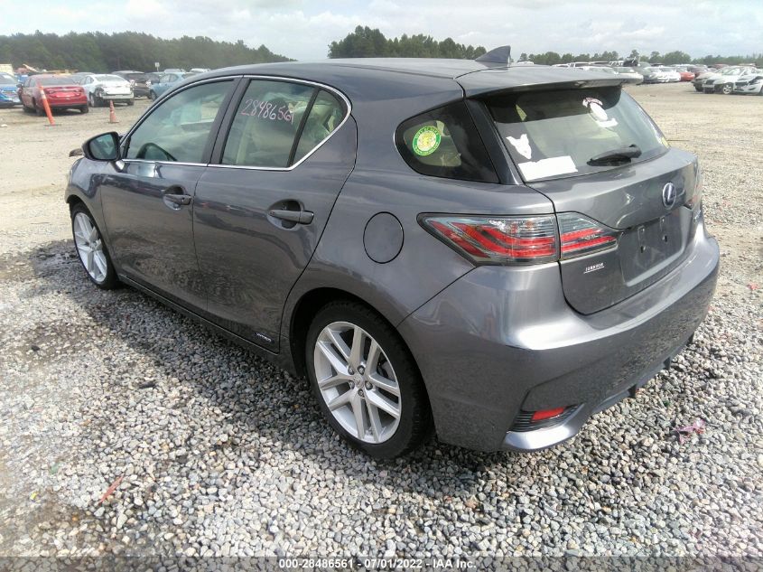 2014 LEXUS CT 200H HYBRID JTHKD5BH1E2183626