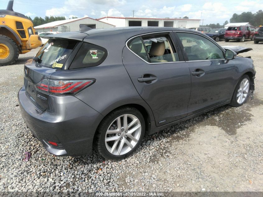 2014 LEXUS CT 200H HYBRID JTHKD5BH1E2183626