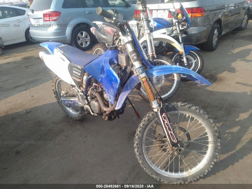 2002 YAMAHA YZ250 F JYACG10C82A010938