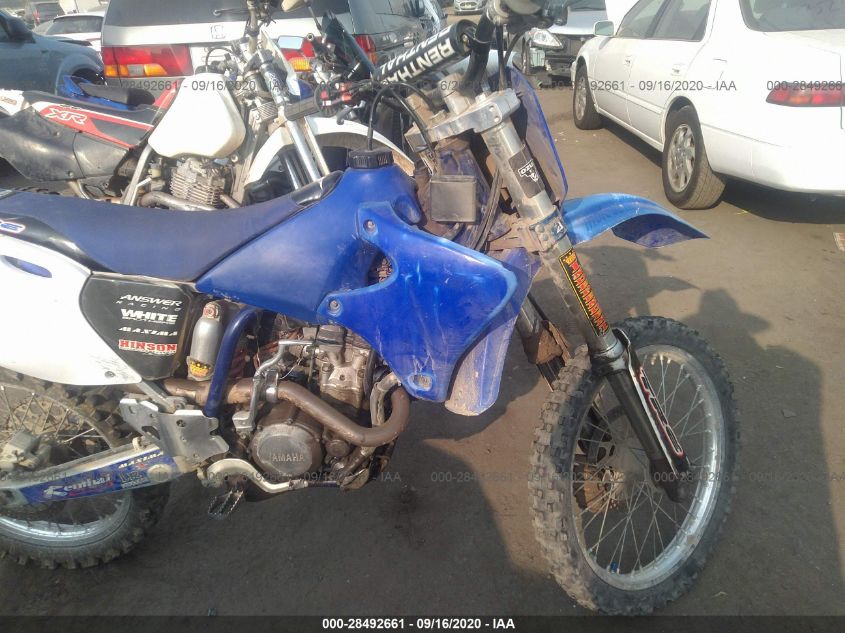2002 YAMAHA YZ250 F JYACG10C82A010938
