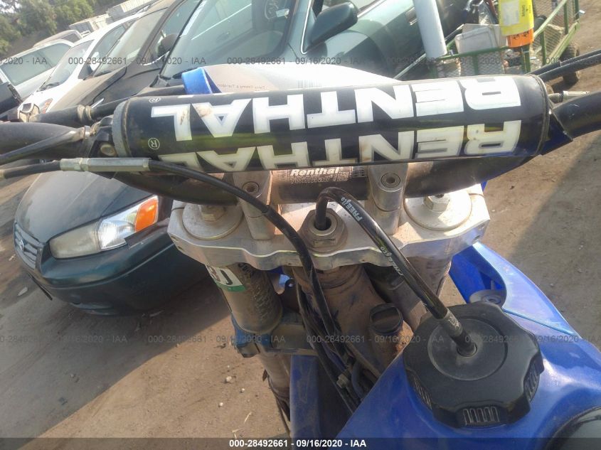 2002 YAMAHA YZ250 F JYACG10C82A010938