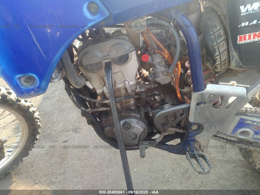 2002 YAMAHA YZ250 F JYACG10C82A010938
