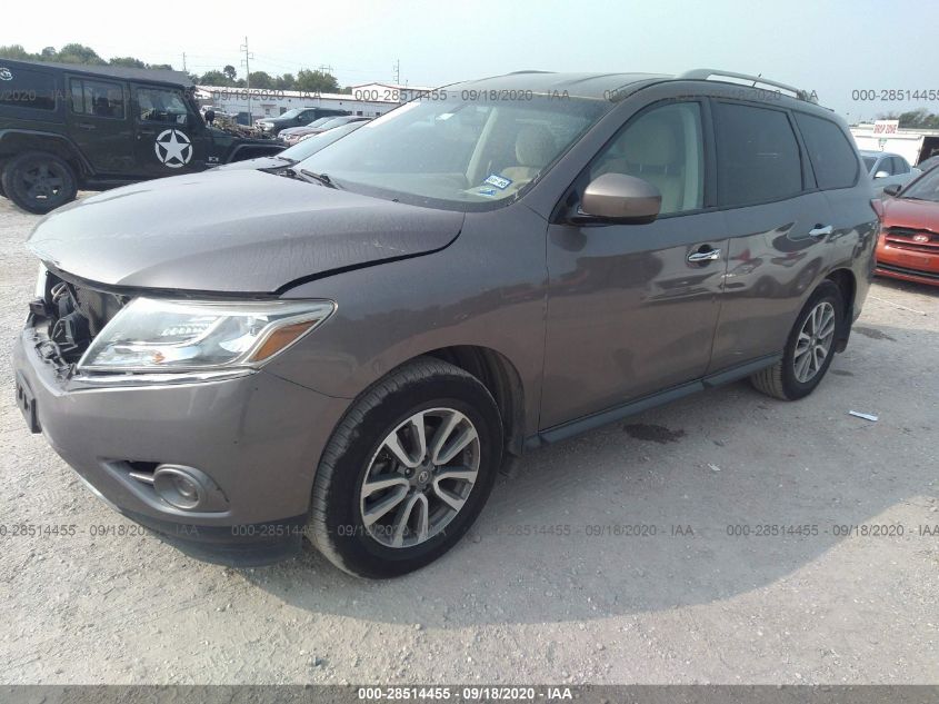 2013 NISSAN PATHFINDER SV 5N1AR2MM9DC631011