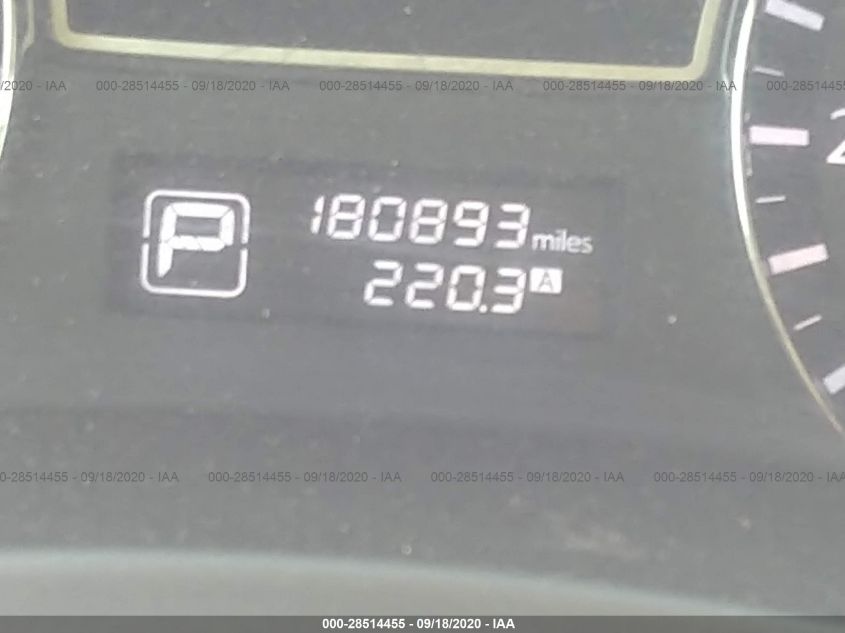 2013 NISSAN PATHFINDER SV 5N1AR2MM9DC631011