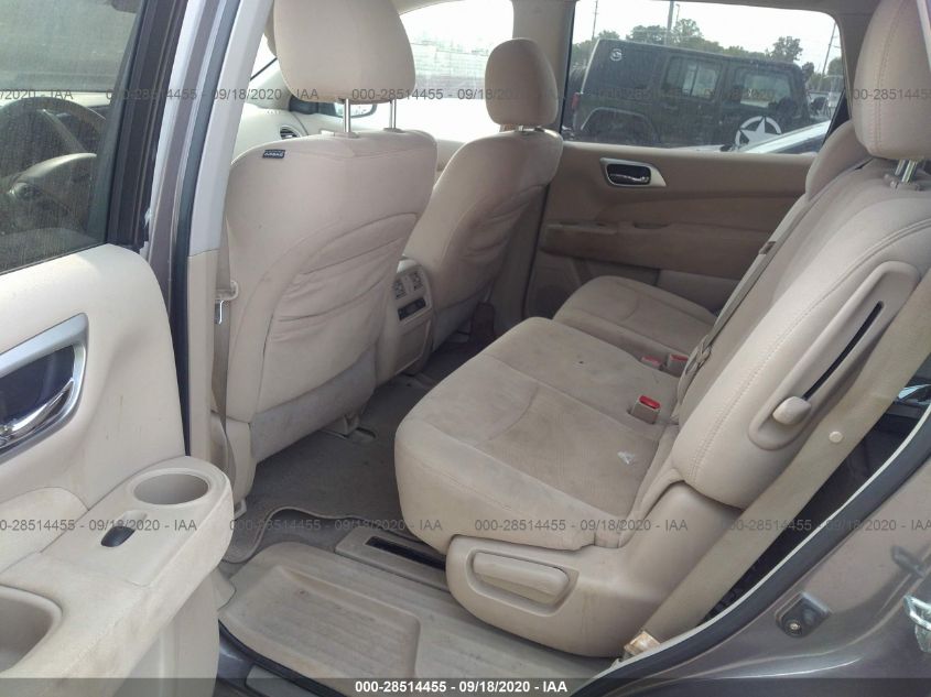 2013 NISSAN PATHFINDER SV 5N1AR2MM9DC631011