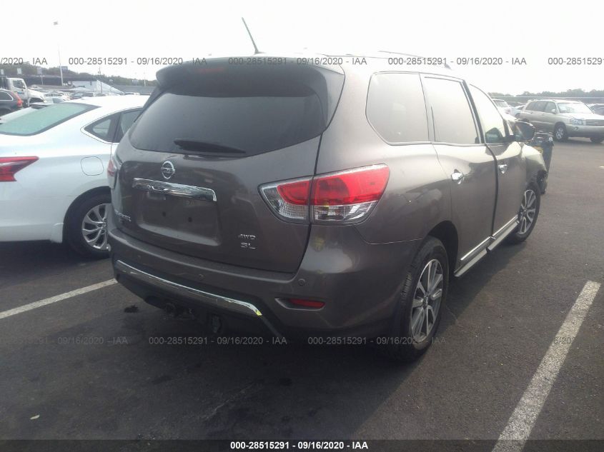 2014 NISSAN PATHFINDER SL 5N1AR2MM6EC609646