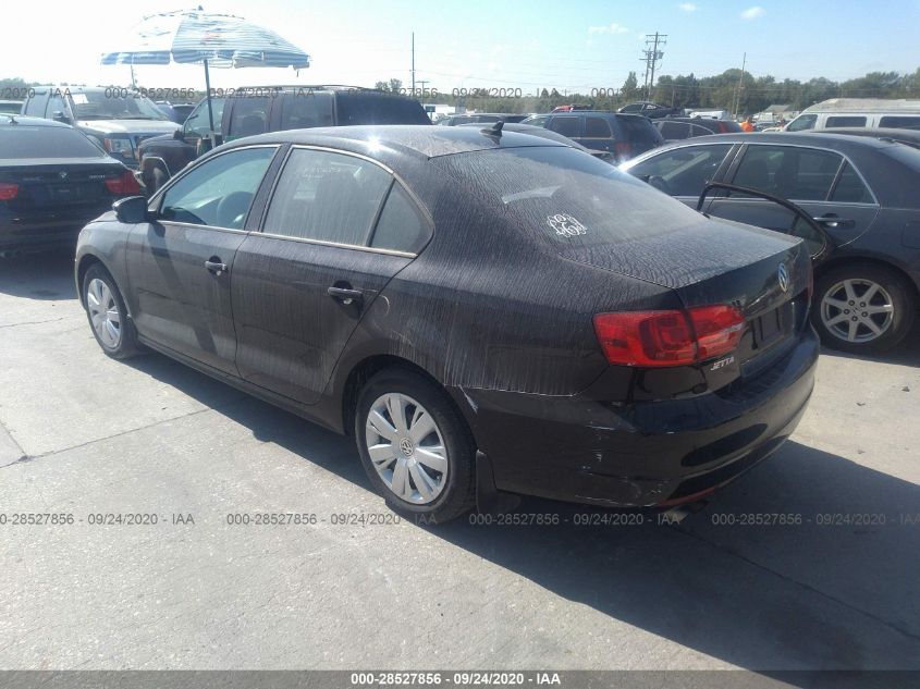 2014 VOLKSWAGEN JETTA SEDAN SE 3VWD07AJ9EM414171