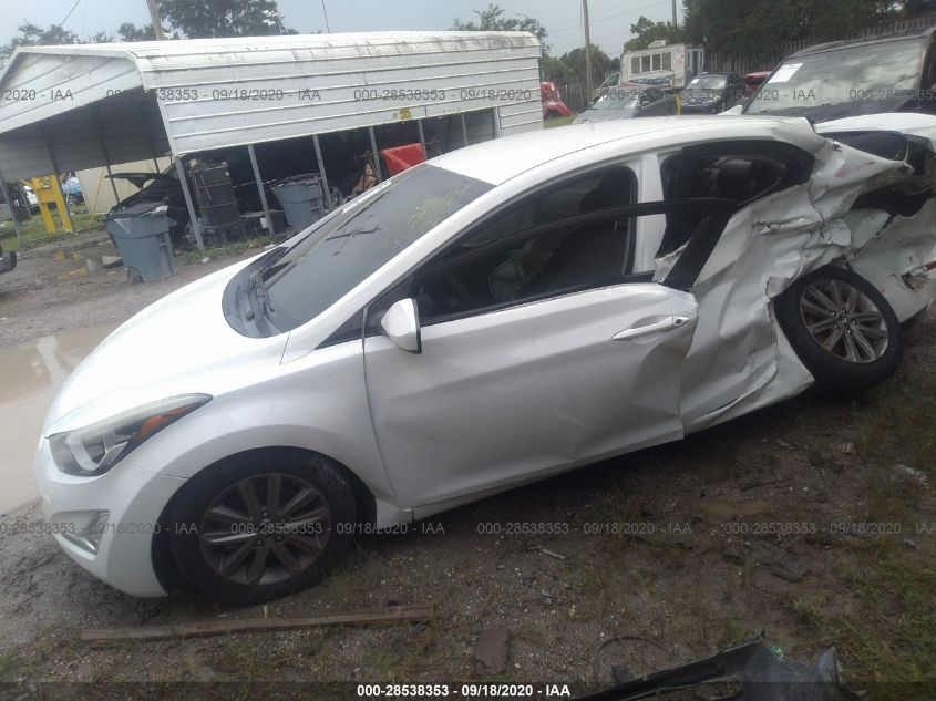 2014 HYUNDAI ELANTRA SE 5NPDH4AE5EH506848