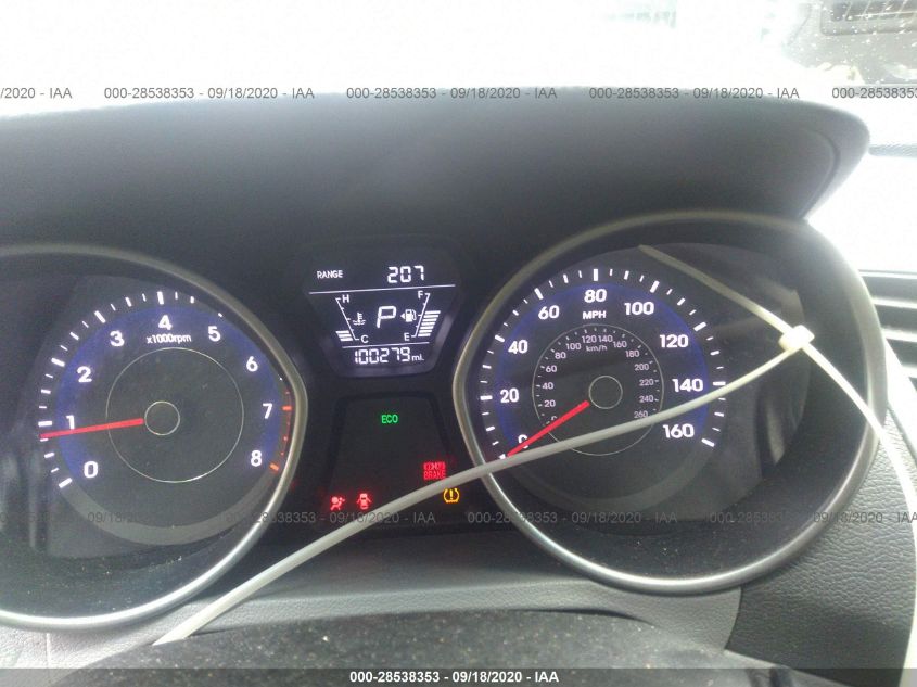 2014 HYUNDAI ELANTRA SE 5NPDH4AE5EH506848