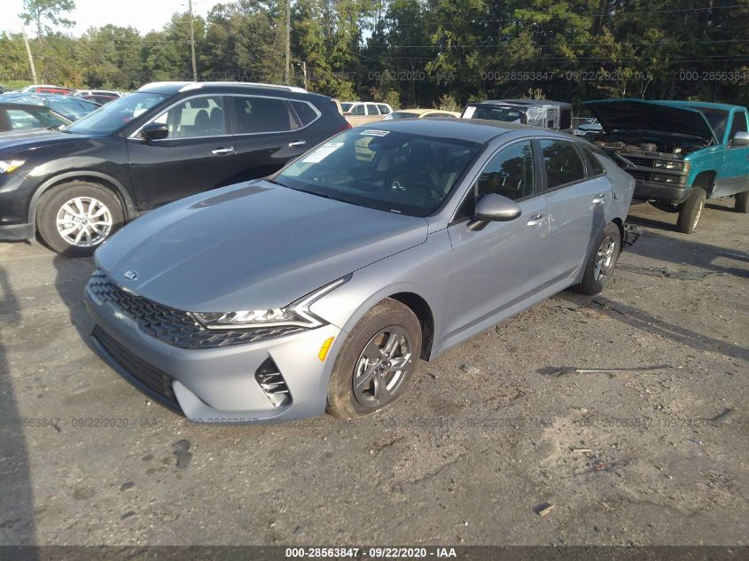 Used Car Kia K5 2021 Silver for sale in Jacksonville FL online auction