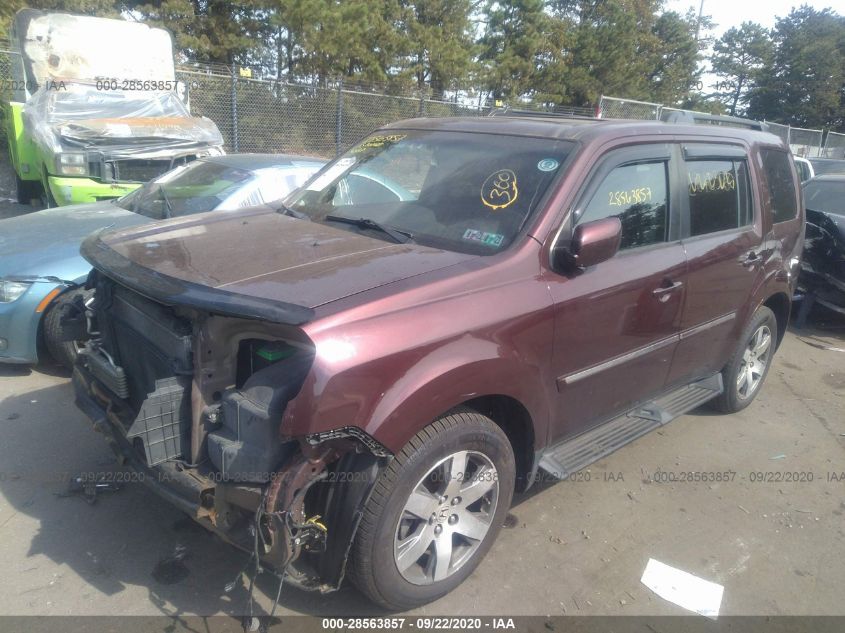 2013 HONDA PILOT TOURING 5FNYF4H92DB031186