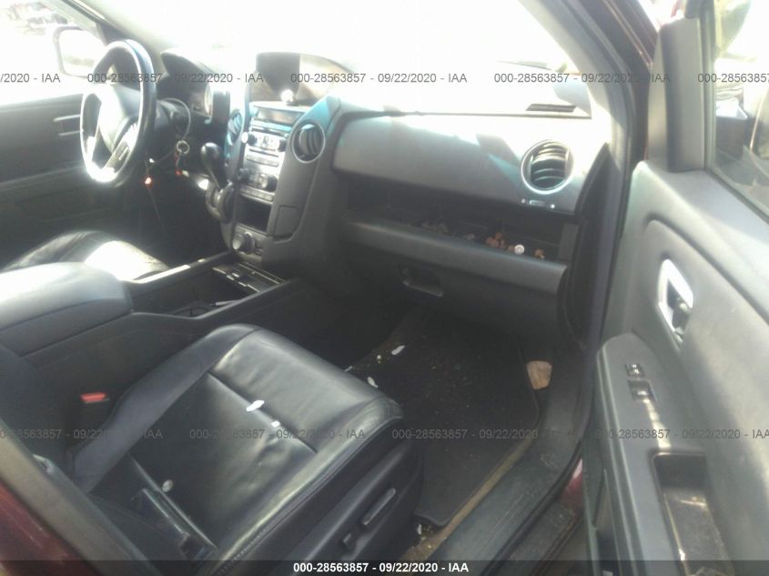 2013 HONDA PILOT TOURING 5FNYF4H92DB031186