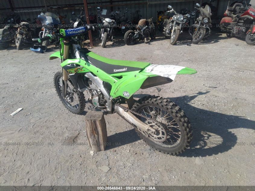 2020 KAWASAKI KX252 B JKBKXTBC9LA004520