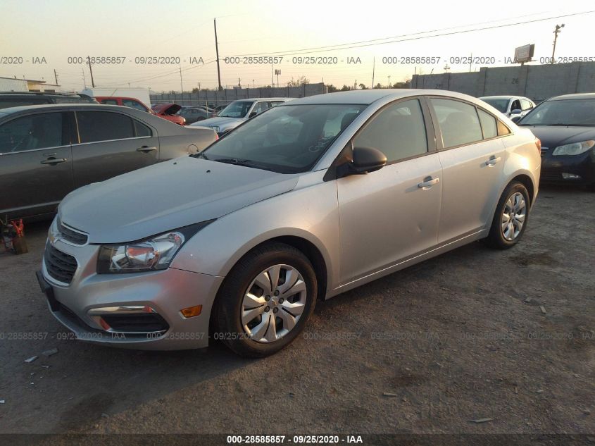 2015 CHEVROLET CRUZE LS 1G1PA5SGXF7261390