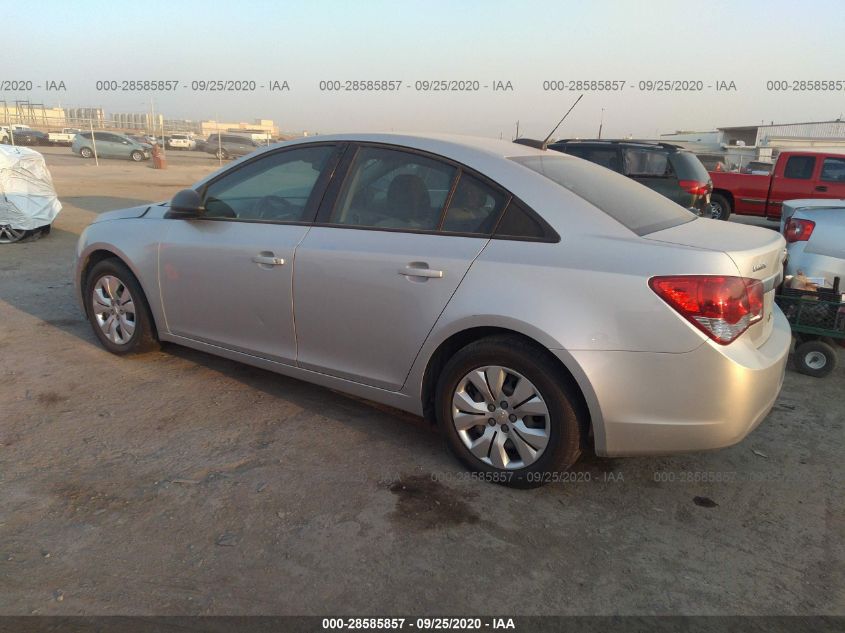 2015 CHEVROLET CRUZE LS 1G1PA5SGXF7261390