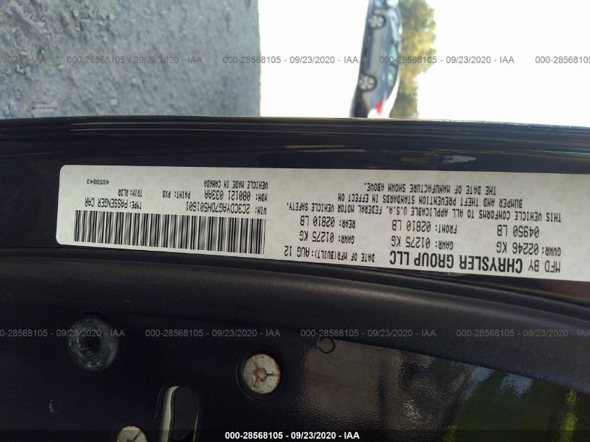 2013 DODGE CHALLENGER RALLYE REDLINE 2C3CDYAG7DH501601