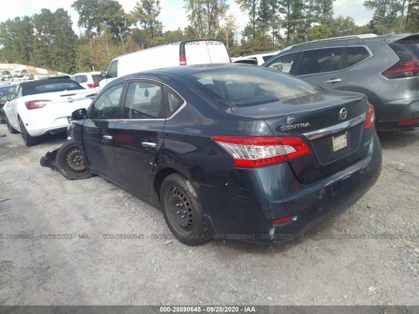 2014 NISSAN SENTRA SV 3N1AB7AP2EL694934