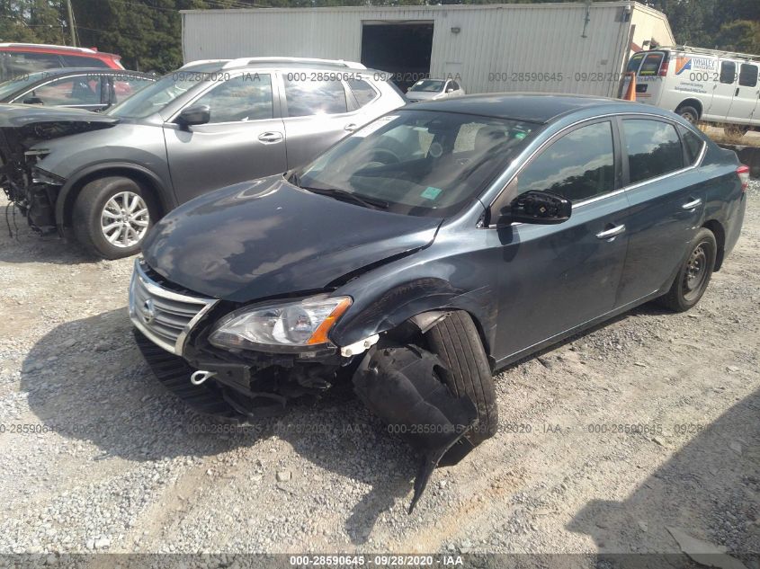 2014 NISSAN SENTRA SV 3N1AB7AP2EL694934