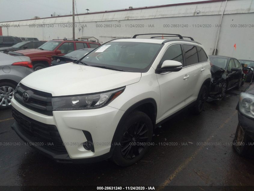 2019 TOYOTA HIGHLANDER SE/XLE 5TDJZRFH2KS617721