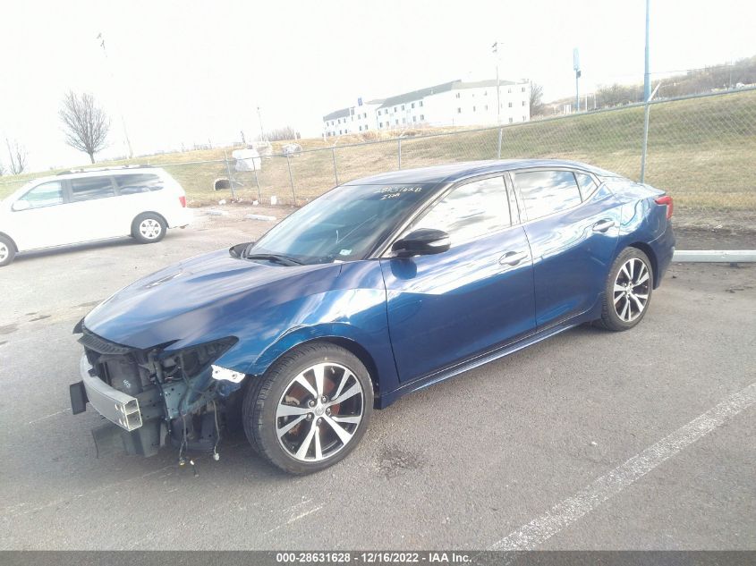 2018 NISSAN MAXIMA SV 1N4AA6AP8JC384955