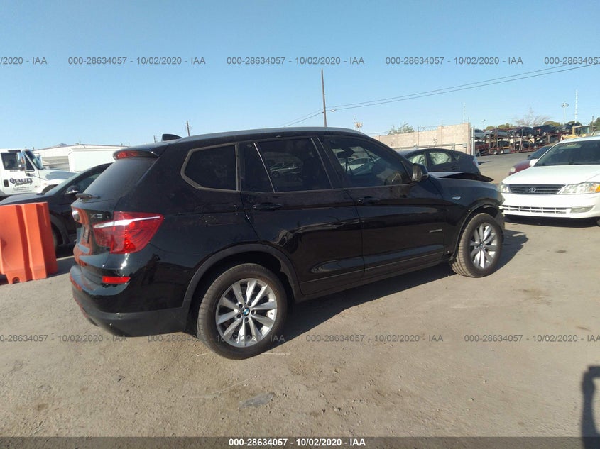 2017 BMW X3 VIN: 5UXWZ7C3XH0V87526