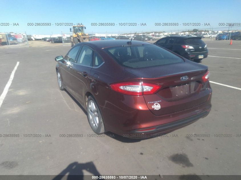2015 FORD FUSION SE 3FA6P0H7XFR114139