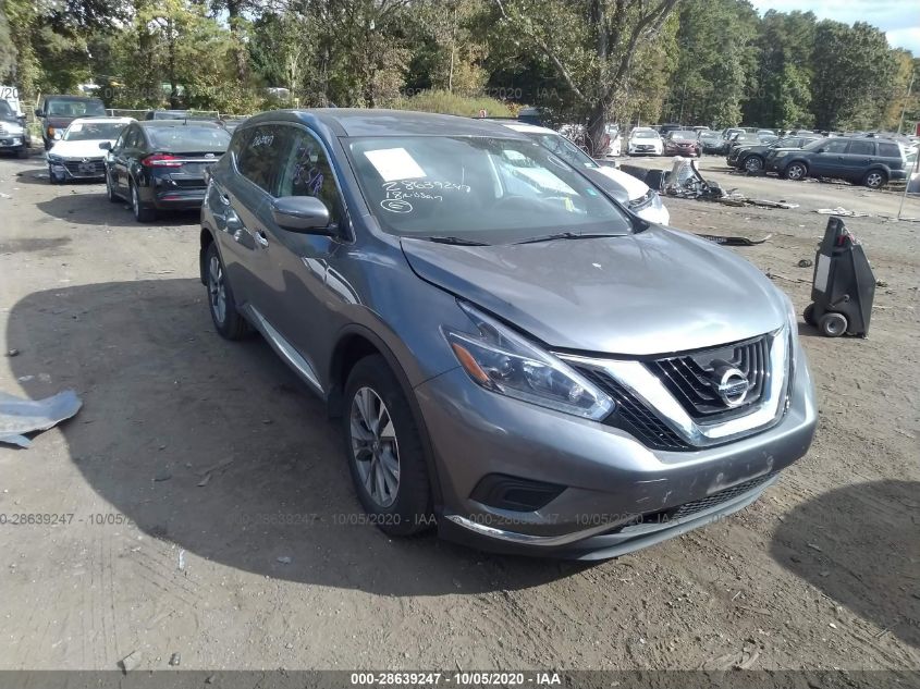 2018 NISSAN MURANO S 5N1AZ2MH4JN124732