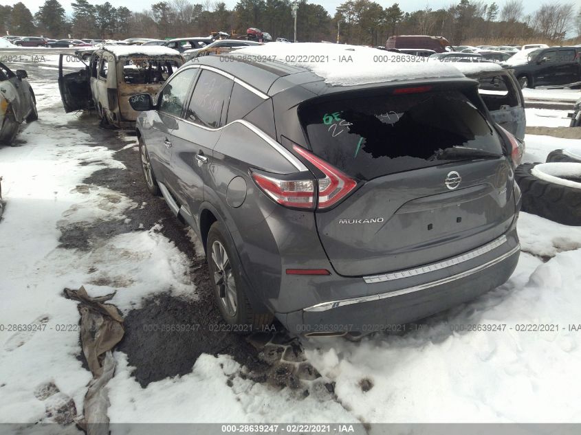 2018 NISSAN MURANO S 5N1AZ2MH4JN124732