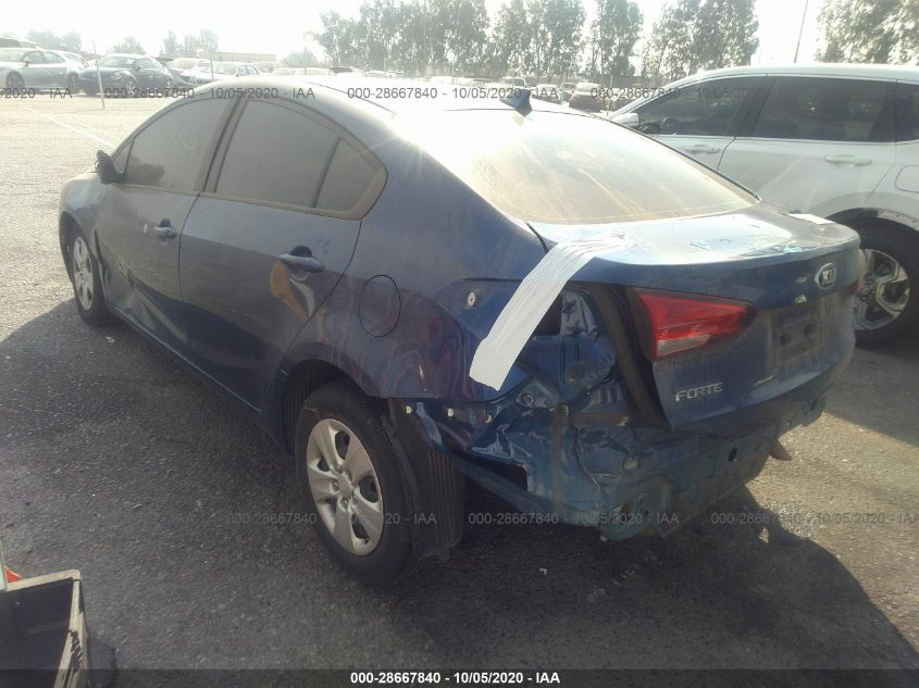 2017 KIA FORTE LX 3KPFK4A77HE114149