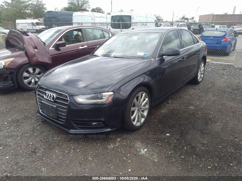 2013 AUDI A4 PREMIUM PLUS WAUFFAFL5DN027992