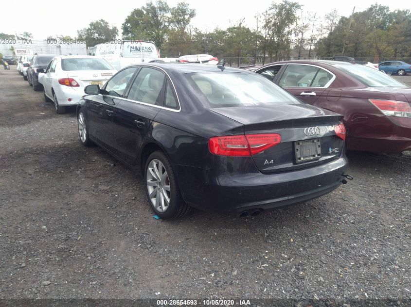 2013 AUDI A4 PREMIUM PLUS WAUFFAFL5DN027992