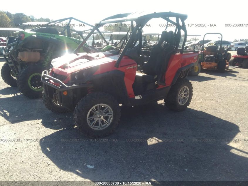 2014 CAN-AM COMMANDER 1000 XT 3JBKKHP11EJ000162