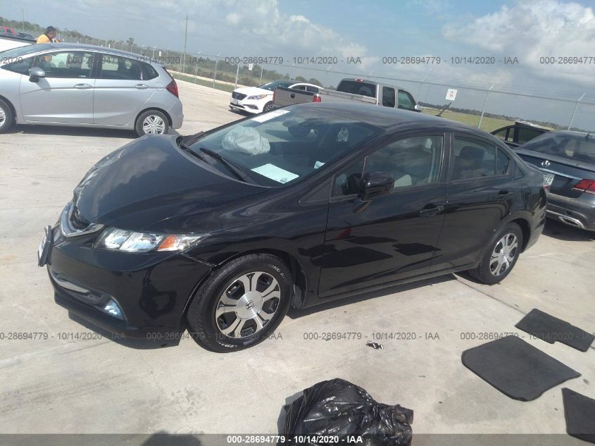 2014 HONDA CIVIC HYBRID 19XFB4F29EE001084