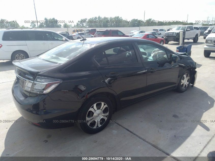2014 HONDA CIVIC HYBRID 19XFB4F29EE001084