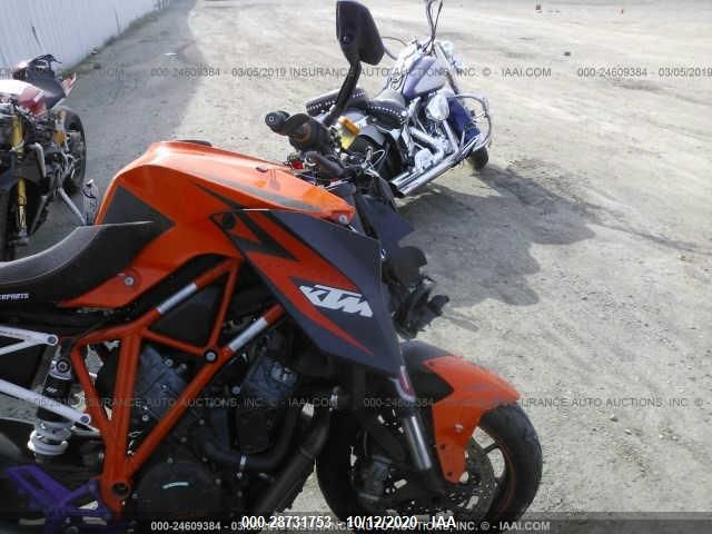 2016 KTM 1290 SUPER DUKE R VBKV39406GM937223