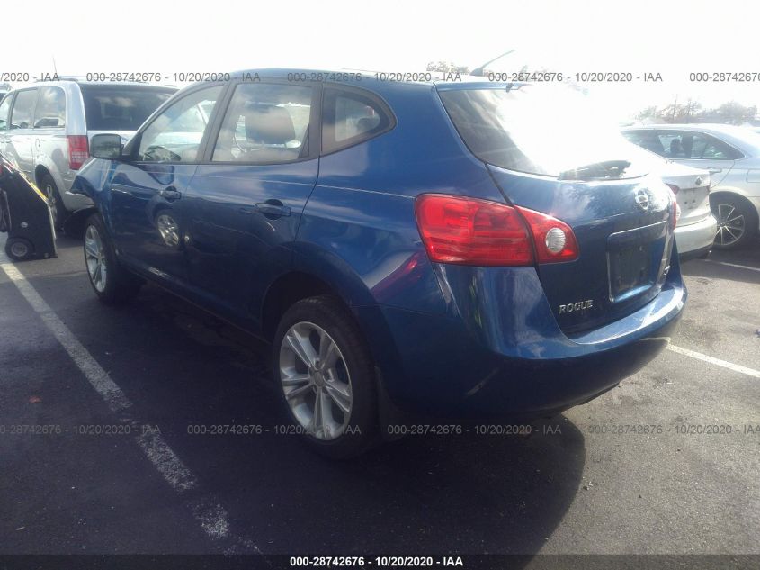 NISSAN ROGUE 2009 JN8AS58V39W190631 Photo 3