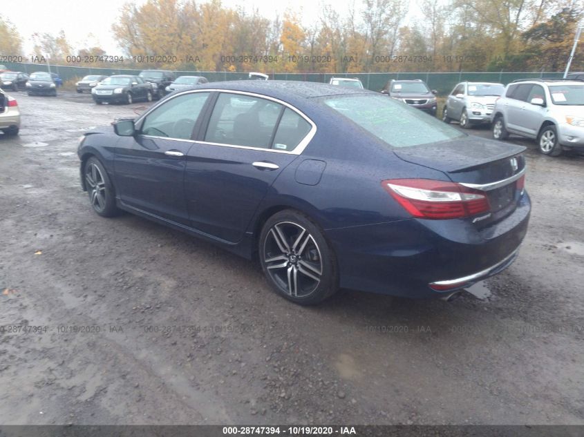2017 HONDA ACCORD SEDAN SPORT 1HGCR2F55HA170590
