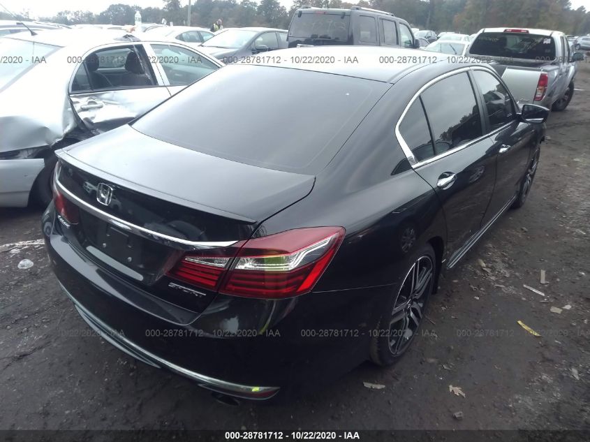 2017 HONDA ACCORD SEDAN SPORT 1HGCR2F57HA265720