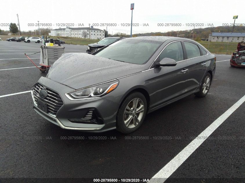 2018 HYUNDAI SONATA SEL 5NPE34AF9JH628294